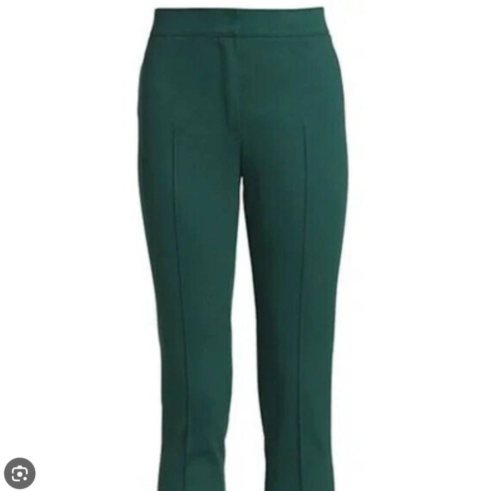Akris Punto Pants In Forest Green 6